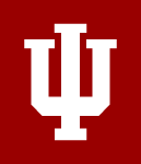 Logo for Indiana University